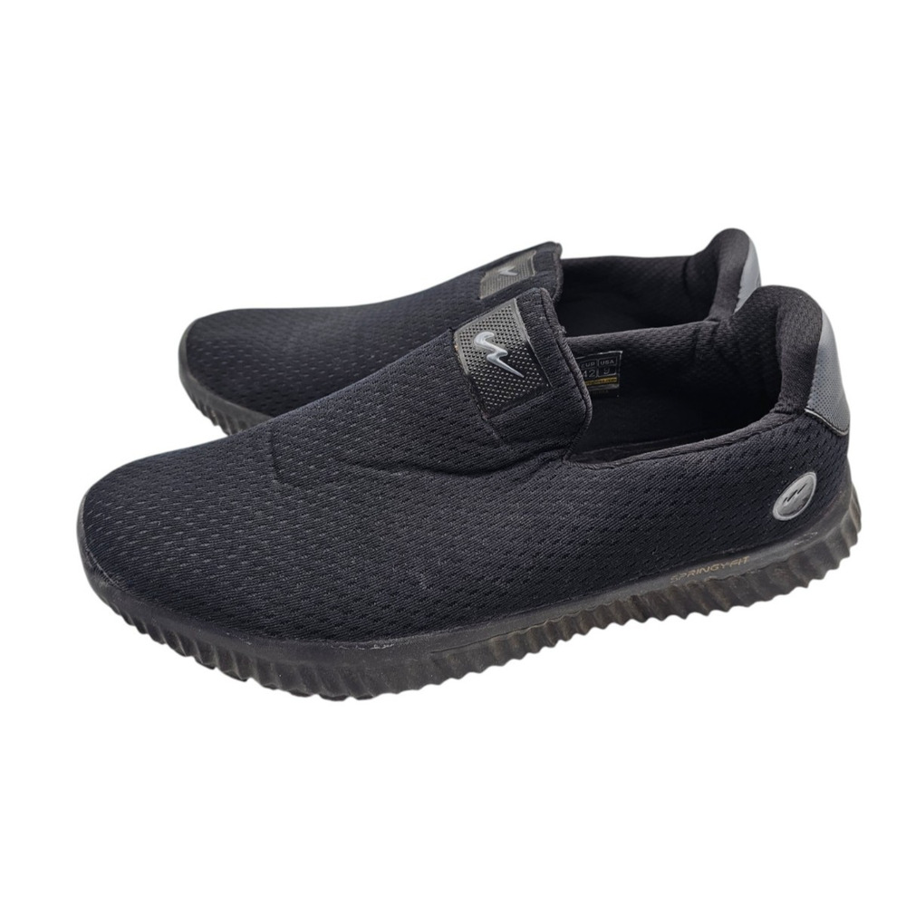 Campus Men's Sz 9 OXYFIT Walking Shoes breathable mesh Black